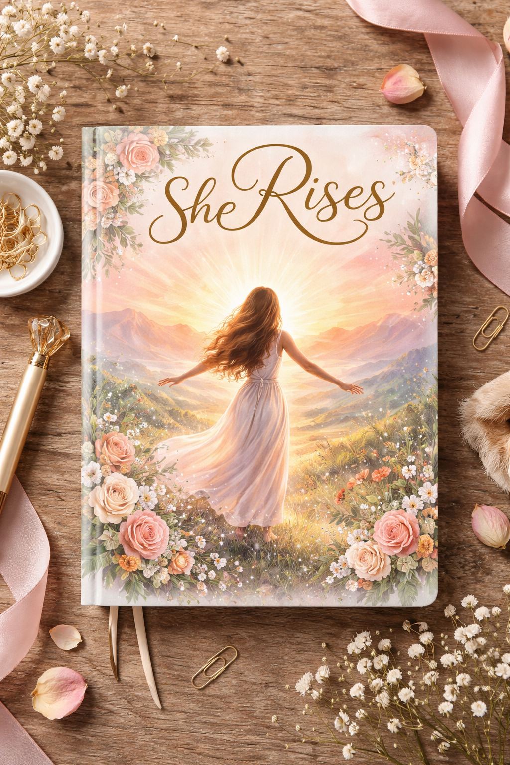 She Rises: A 21-Day Faith-Based Healing Journal for Women in Transition
